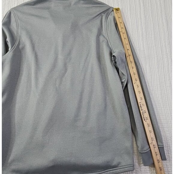 Under Armour Coldgear Loose Men's Size M 1/4 Zip Pullover Grey Activewear EUC LN - Picture 10 of 13